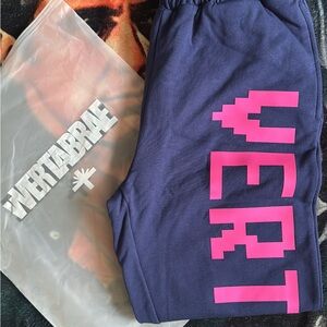 Vvertebrae Navy & Pink Sweatpants